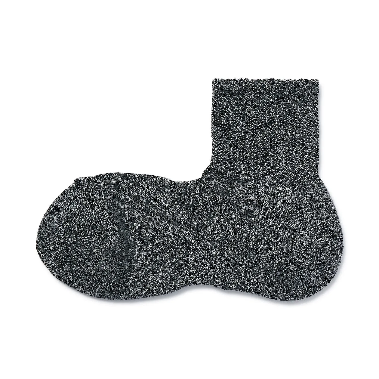 Right Angle Pile Short Socks