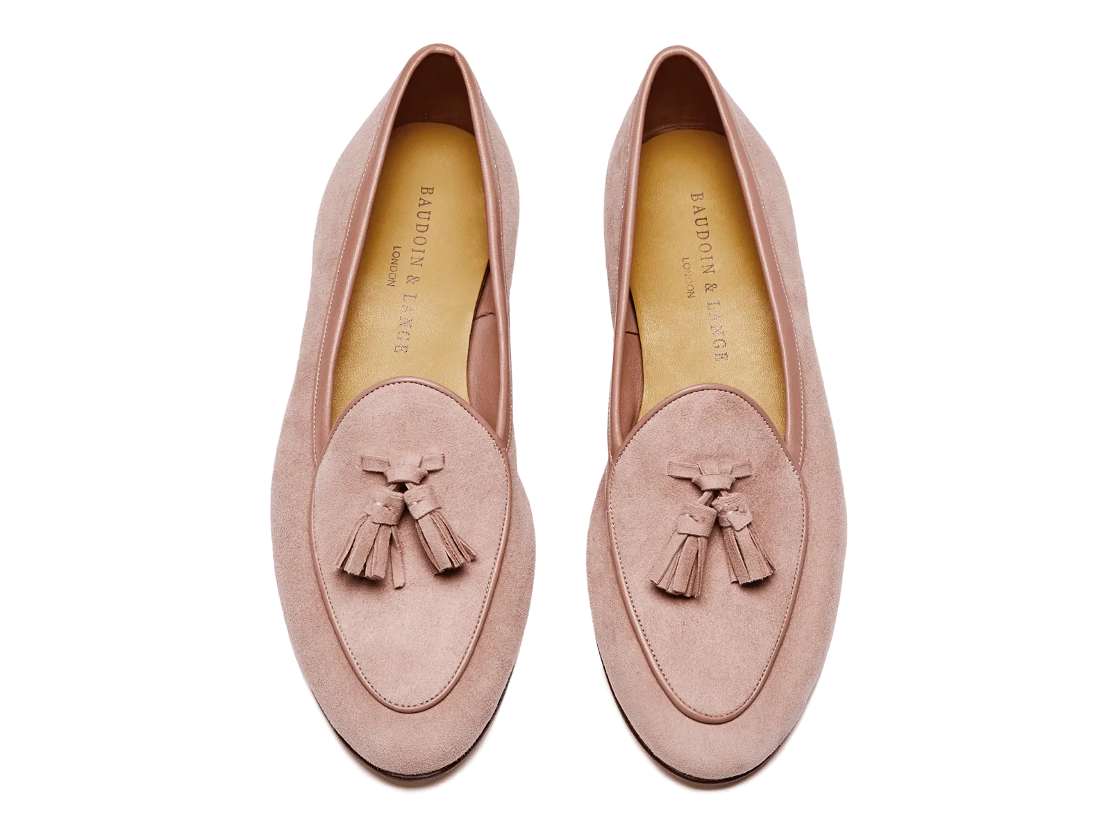 Sagan Classic Tassel Loafers in Ispahan Asteria Suede