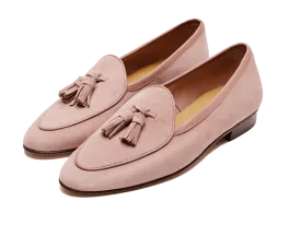 Sagan Classic Tassel Loafers in Ispahan Asteria Suede