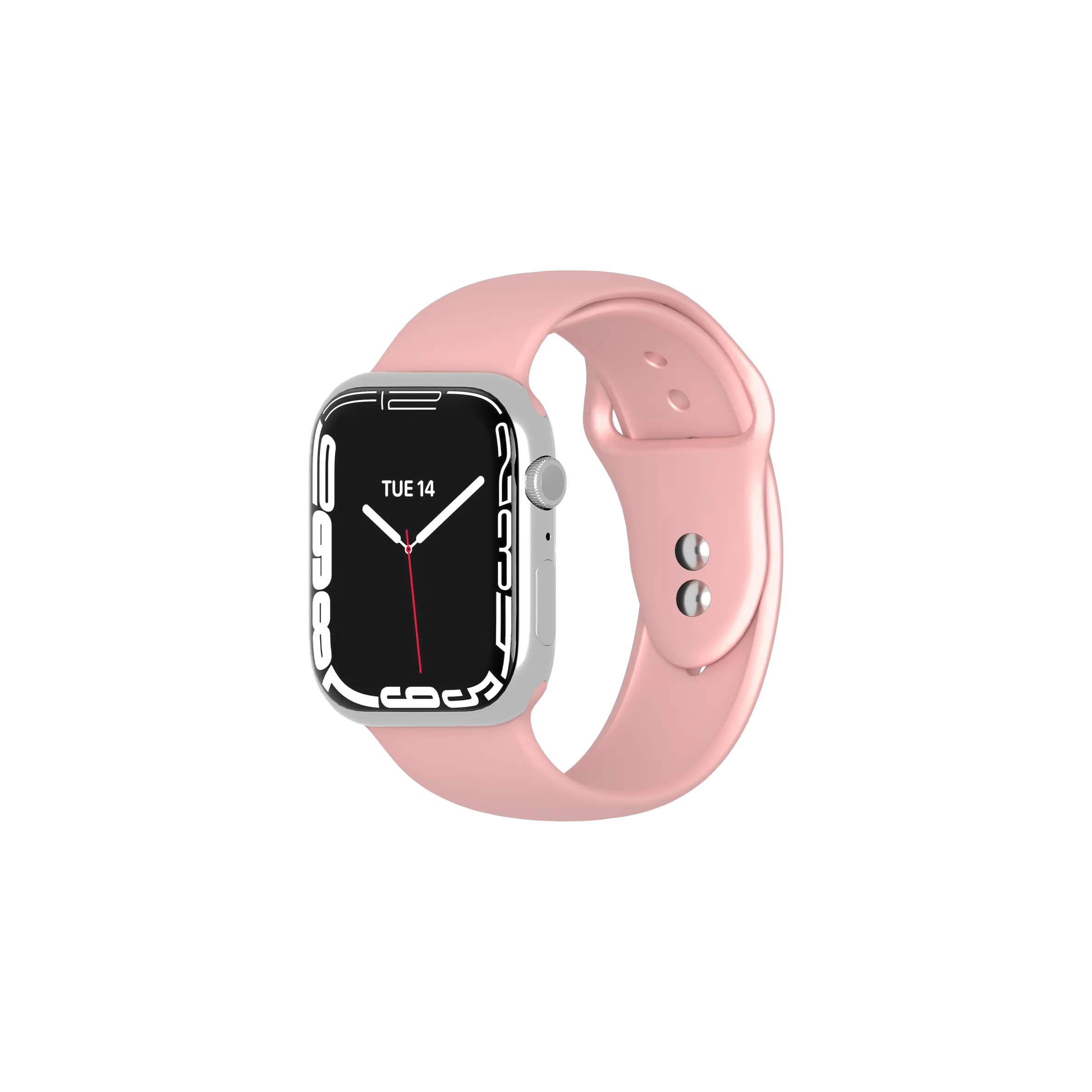 Silicone Band for Apple Watch 3/4/5/6/7/SE 38/40/41mm - Pink