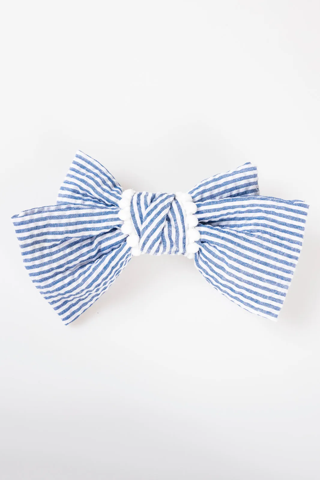 Skylar Pompom Bow Barrette