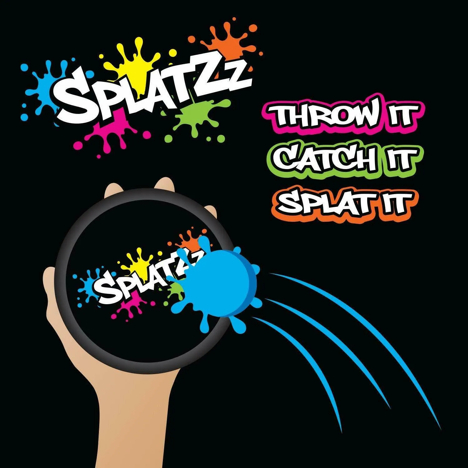 Splatzz Balls Fun Novelty Catch Game