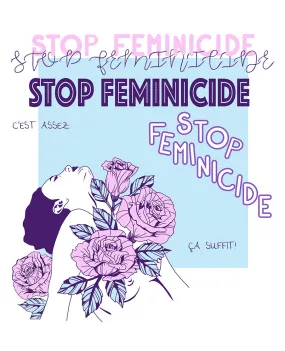 Stop Feminicide poster