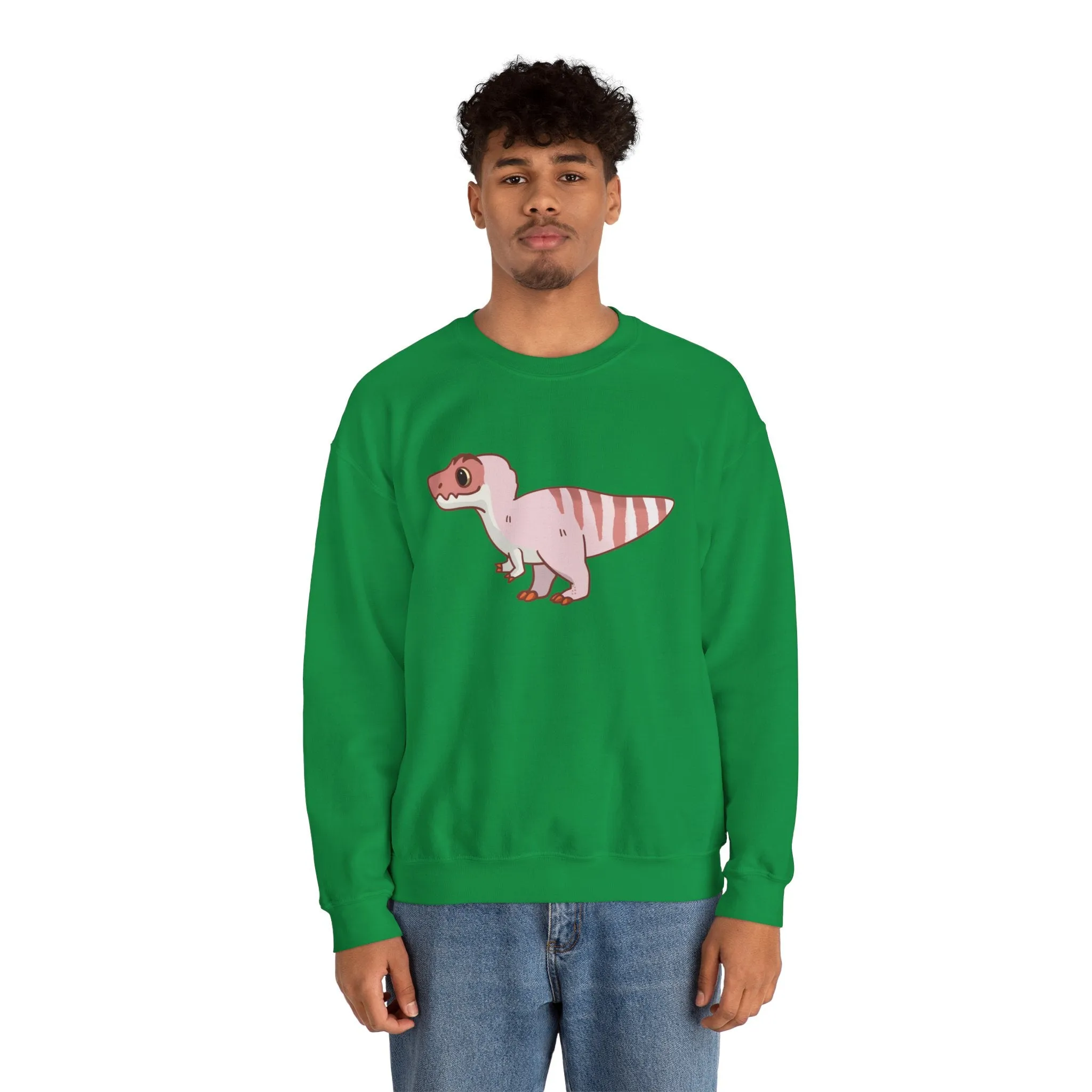 Strawberry Tyrannosaurus Rex - Unisex Heavy Blend™ Crewneck Sweatshirt