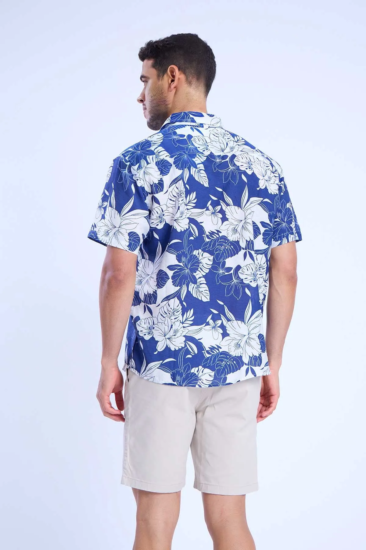 Summer Shirt Ocean Blossam