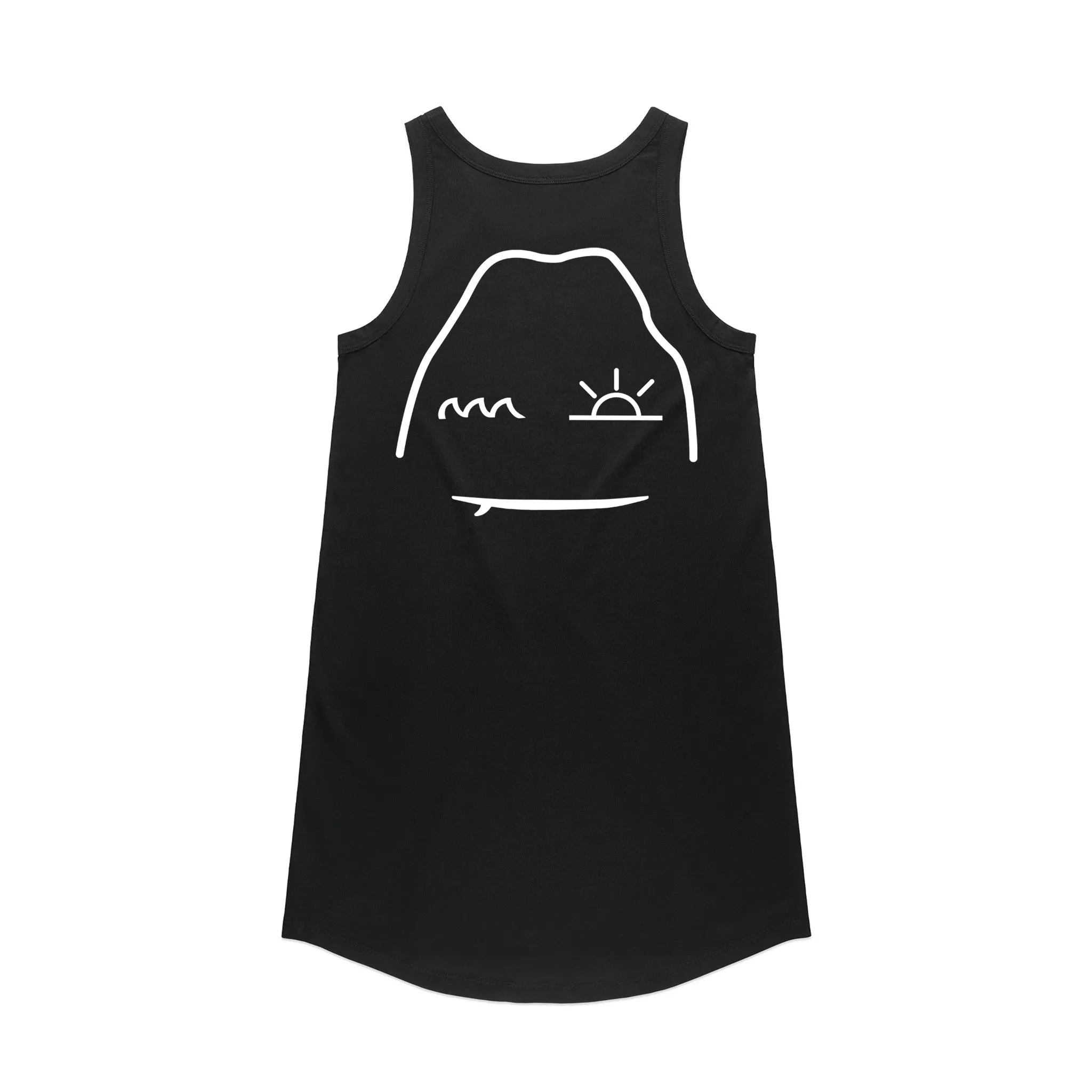 Tank Dress Black / Multiples design   Blank