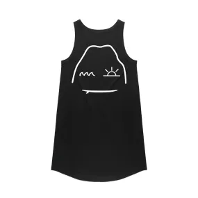 Tank Dress Black / Multiples design   Blank