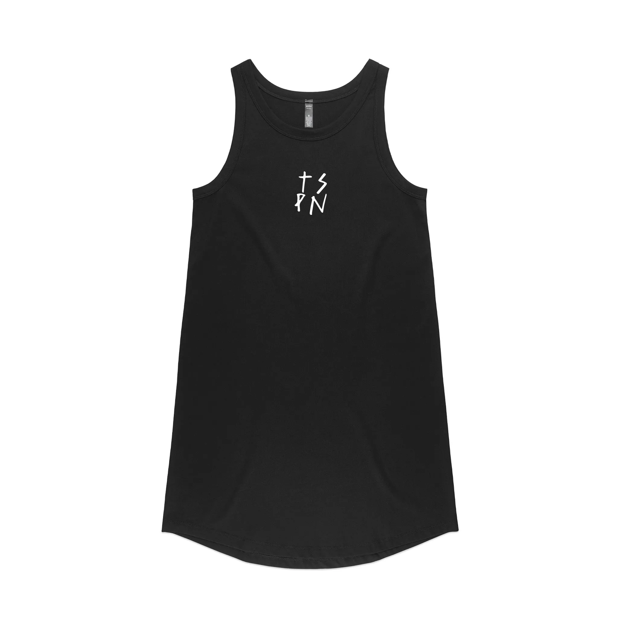 Tank Dress Black / Multiples design   Blank