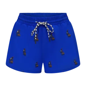 THE WOMEN'S CLASSIC SWIM SHORTS-ROYAL