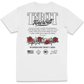 THORNS & ROSES OVERSIZED BOX TEE