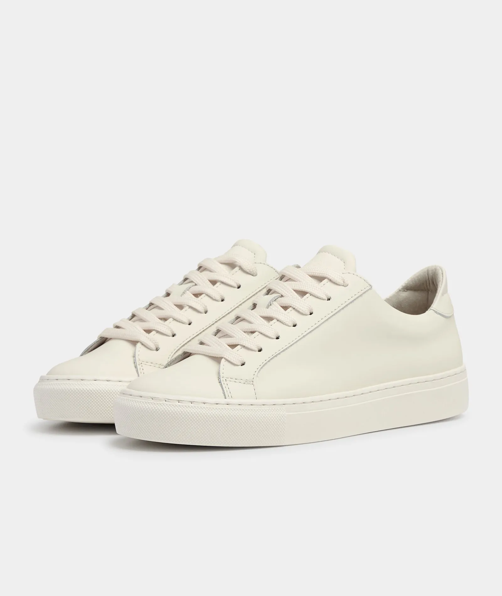 Type - Off White Rubberised Leather