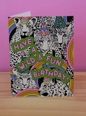 Wild N Fun Birthday Card