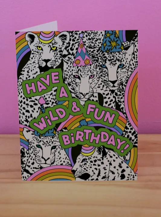 Wild N Fun Birthday Card