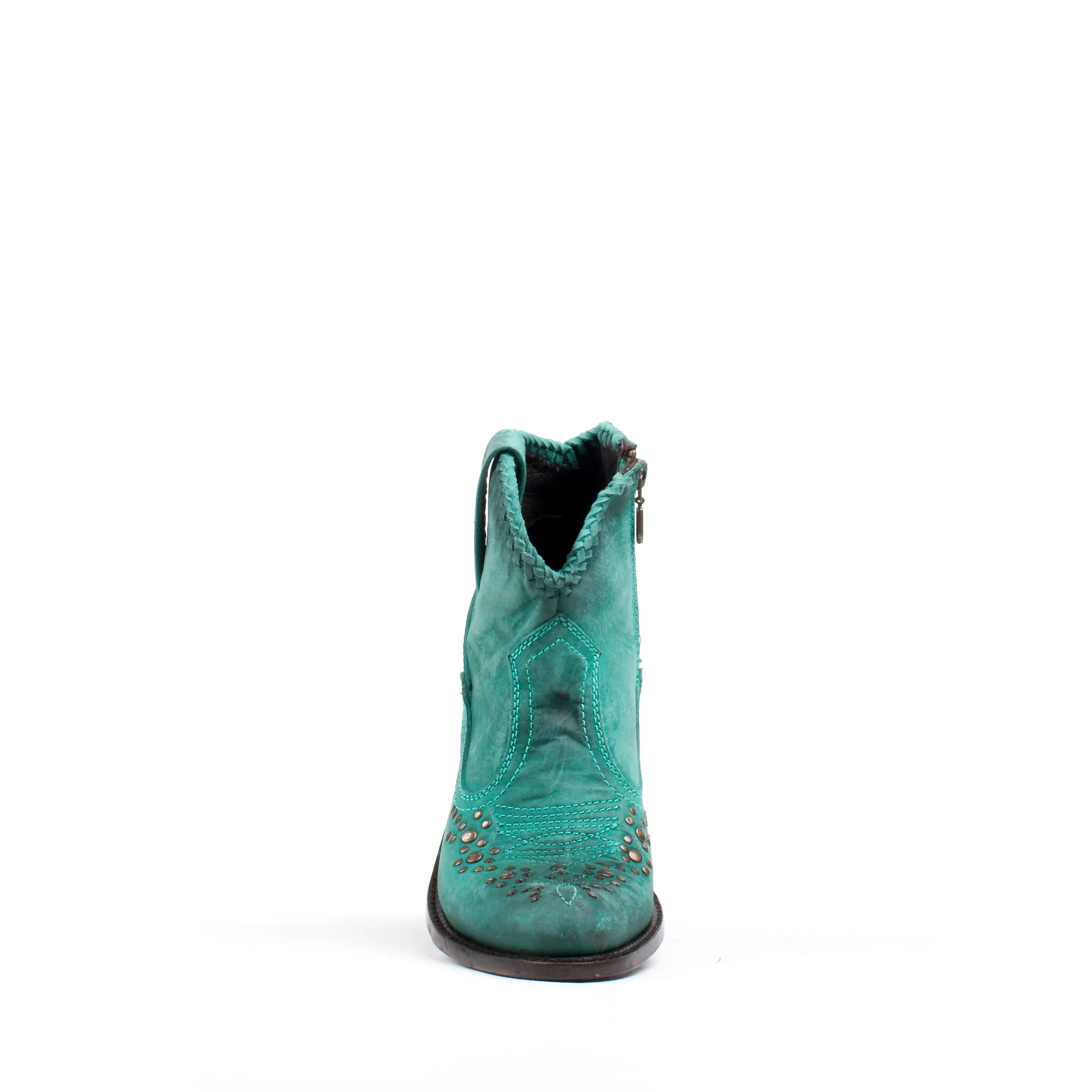 Women's Liberty Black Boots Mulan Turquoise Stonewashed #LB-812344-F