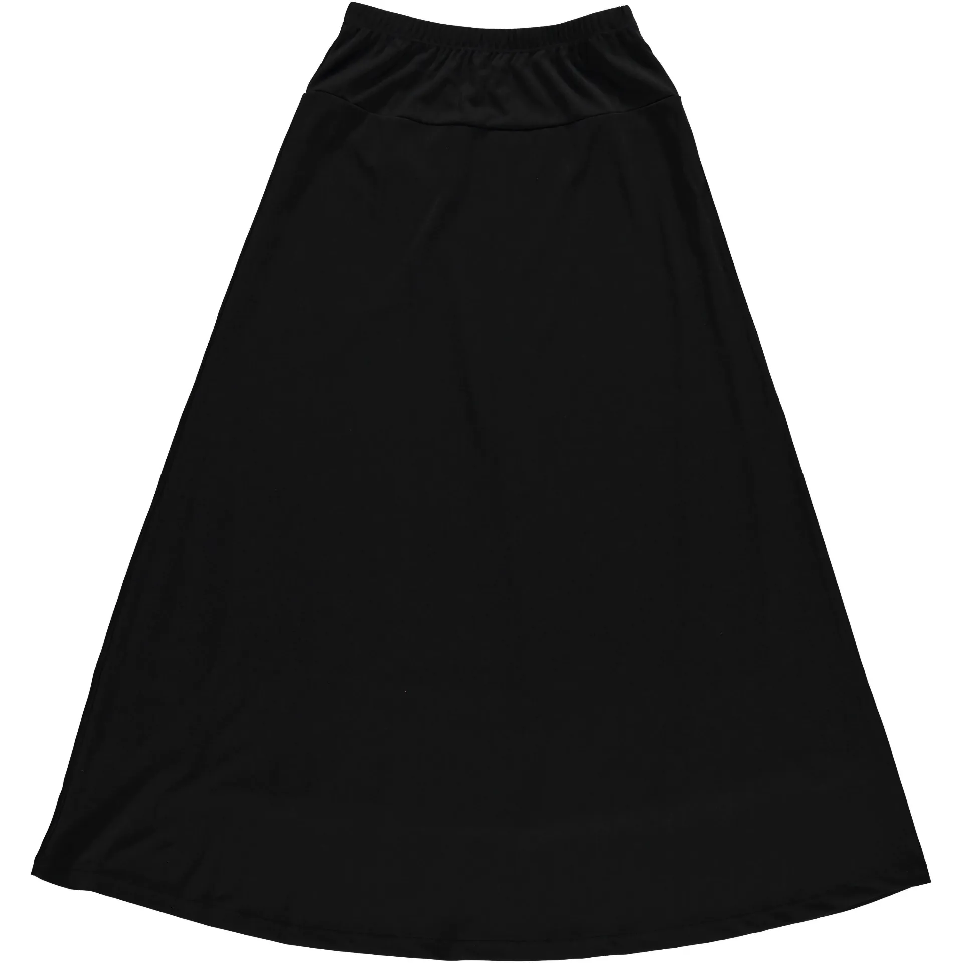 Women's Long Slinky Yoke Skirt