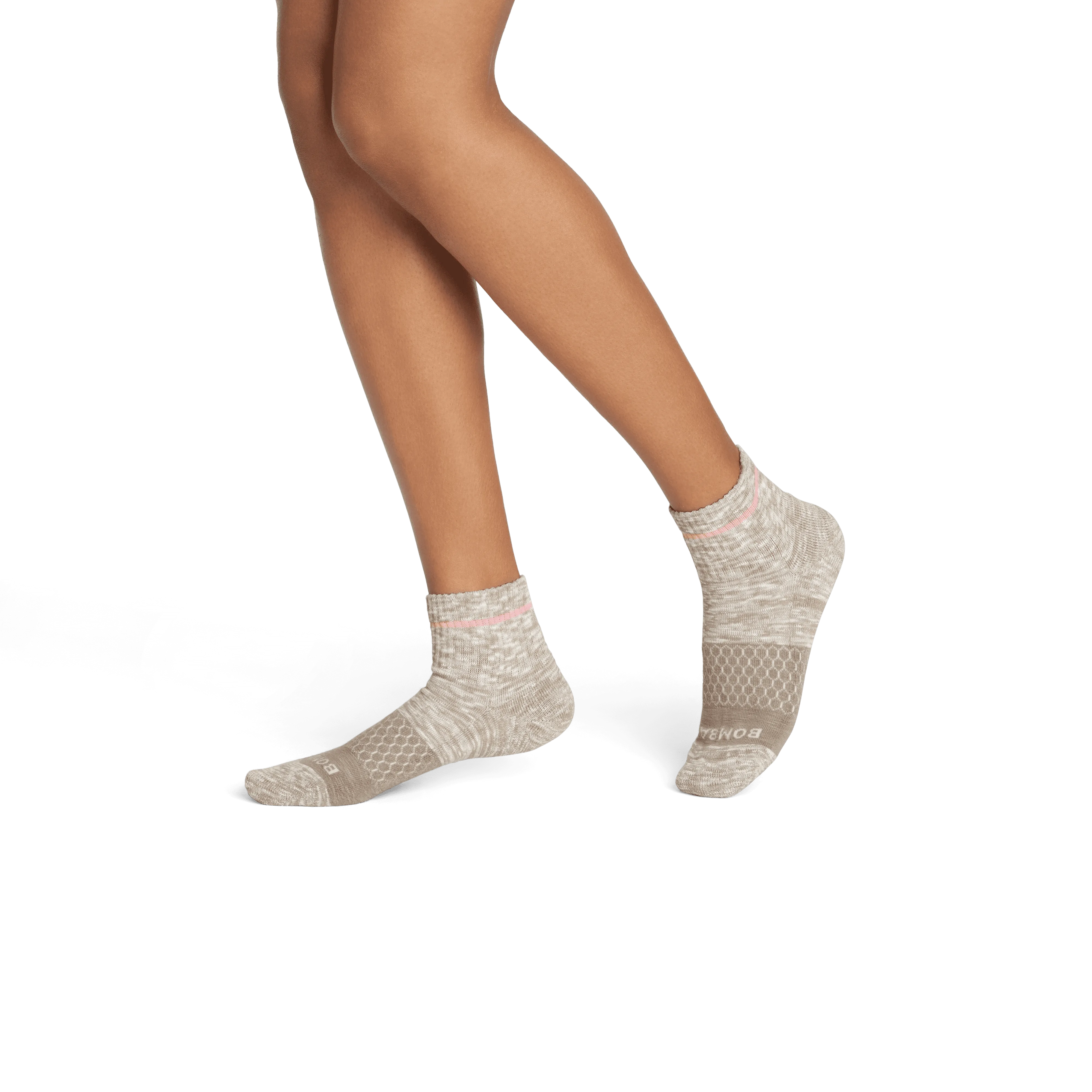 Women's Summer Slub Quarter Socks