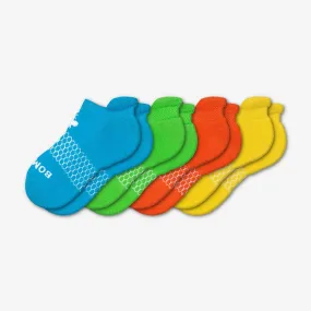 Youth Brights Ankle Sock 4-Pack