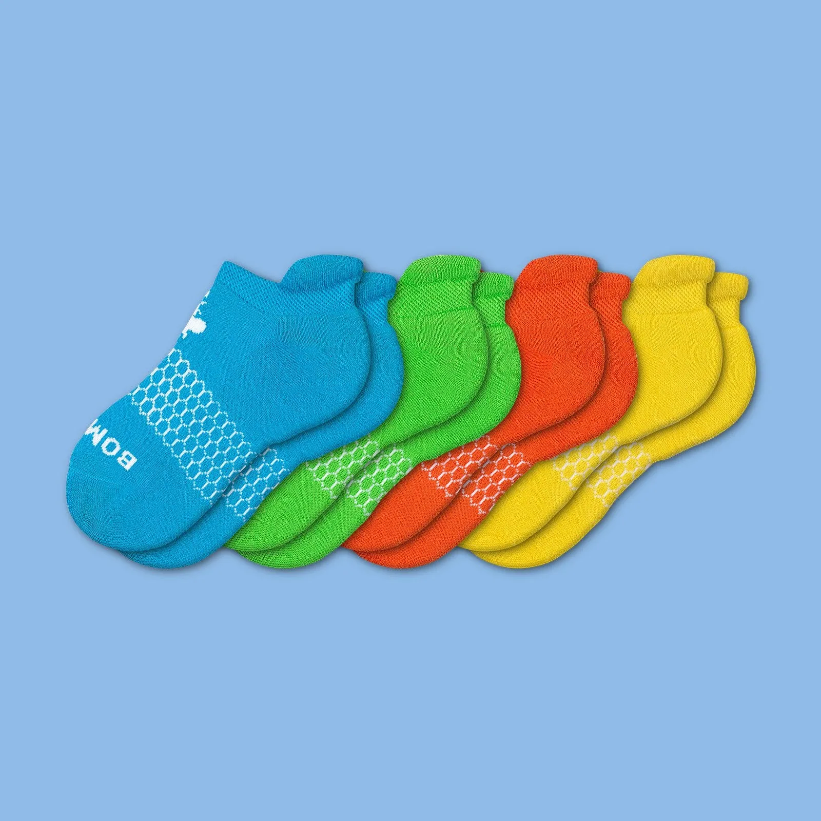 Youth Brights Ankle Sock 4-Pack